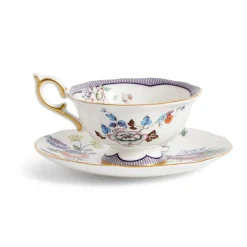 Wedgwood Fortune Teacup & Saucer- Teacups & Saucers