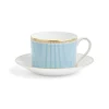 Wedgwood Helia Teacup & Saucer- Teacups & Saucers