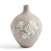 Wedgwood Magnolia Blossom Bud Vase Mink- Vases
