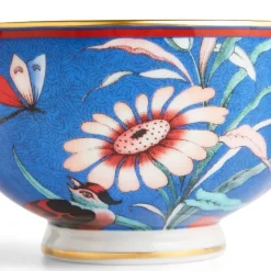 Wedgwood Paeonia Blush Teacup & Saucer Blue- Teacups & Saucers