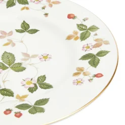 Wedgwood Wild Strawberry Peony Teacup & Saucer- Teacups & Saucers