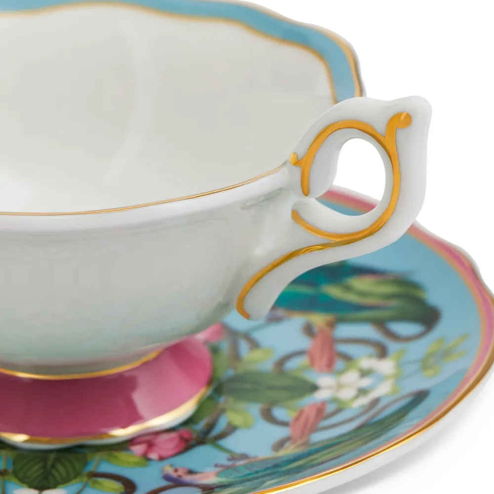 Wedgwood Wonderlust Menagerie Teacup & Saucer- Teacups & Saucers