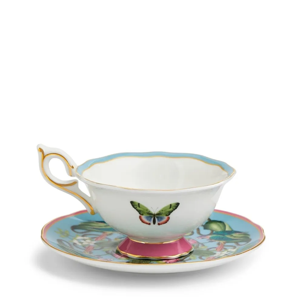 Wedgwood Wonderlust Menagerie Teacup & Saucer- Teacups & Saucers