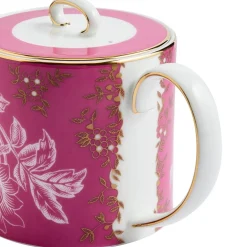 Wedgwood Wonderlust Pink Tonquin Teapot- Teapots