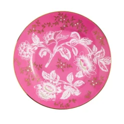 Wedgwood Wonderlust Pink Tonquin 8" Plate- Tea Plates