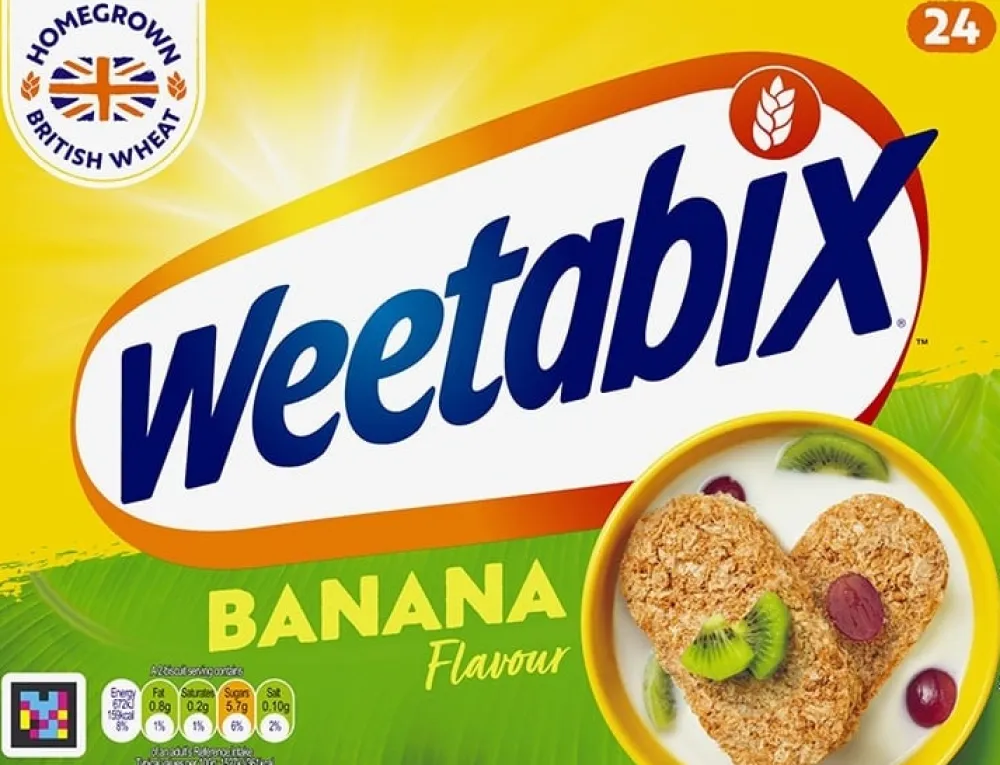 Weetabix Banana 24 count- Cereal & Oatmeal