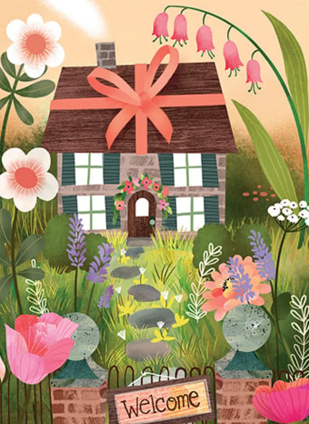 Welcome Home Greeting Card- Greeting Cards