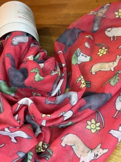 Welsh Wildlife Recycled Bottle Scarf- Scarves & Wraps