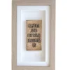 Wild Goose Studio Be Still & Let Love Discover Us (Grey Frame)- Wall Decor|Wild Goose Bronzes