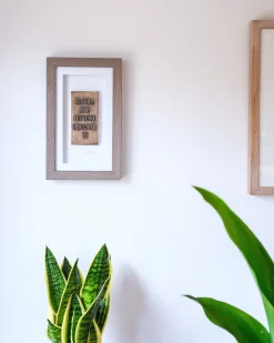Wild Goose Studio Be Still & Let Love Discover Us (Grey Frame)- Wall Decor|Wild Goose Bronzes