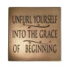 Wild Goose Studio Unfurl Yourself Plaque- Wall Decor|Wild Goose Bronzes