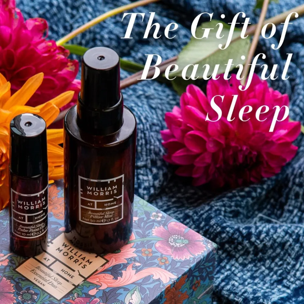 William Morris Beautiful Sleep Essential Sleep Duo- Bath Accessories|Home Fragrance