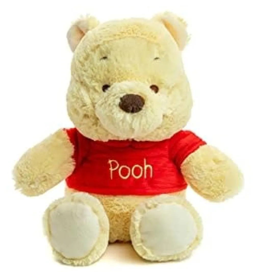 Winnie the Pooh with Red Shirt Small Plush- Soft Toys|Toys