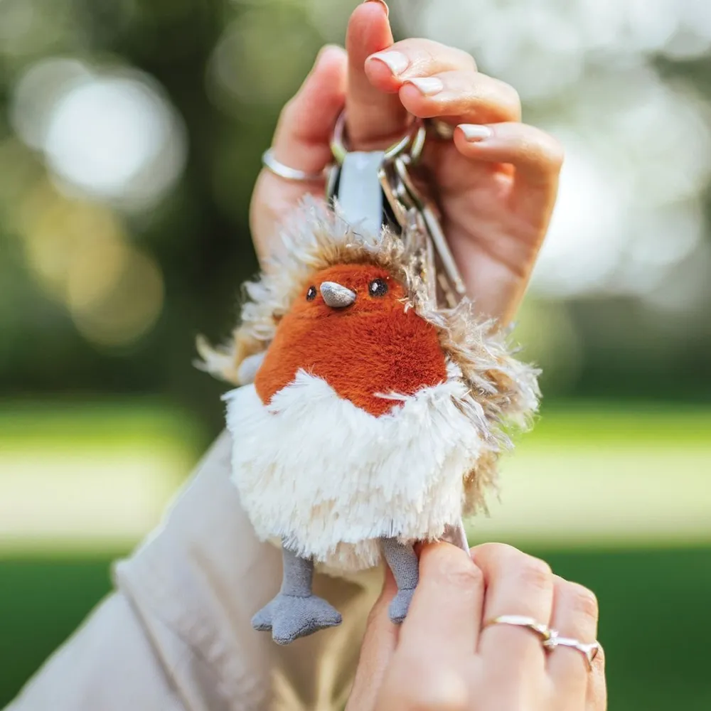 Wrendale Adele Robin Plush Keyring- Soft Toys|Toys