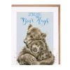 Wrendale 'Bear Hugs' Sympathy Card- Greeting Cards