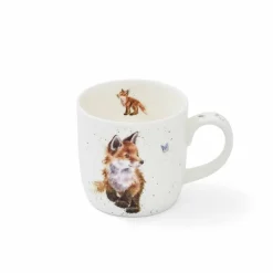Wrendale Born to be Wild Fox Small Mug- Assorted Mugs