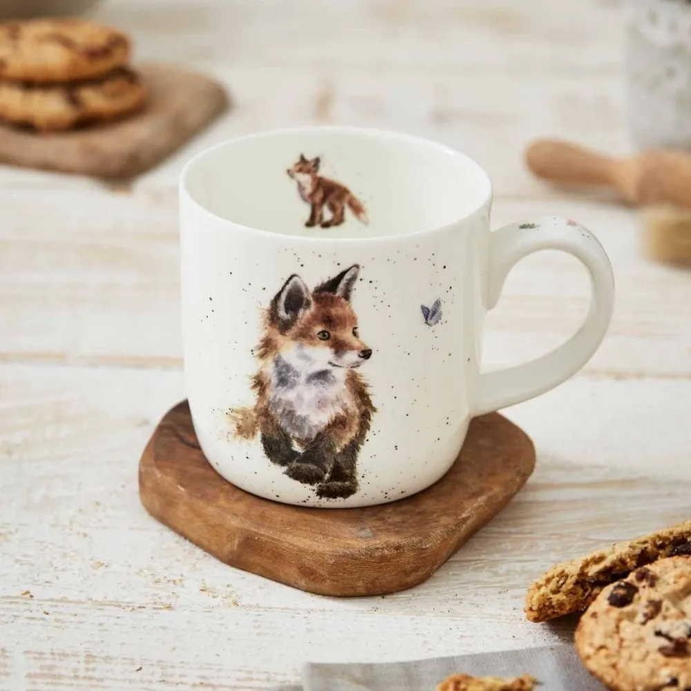 Wrendale Born to be Wild Fox Small Mug- Assorted Mugs