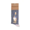 Wrendale 'Christmas Scarves' Duck Men's Socks- Socks