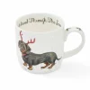 Wrendale 'Dachsund Through the Snow' Small Mug- Assorted Mugs