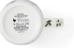 Wrendale 'Dachsund Through the Snow' Small Mug- Assorted Mugs