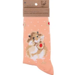 Wrendale 'Diet Starts Tomorrow' Hamster Women's Socks- Socks