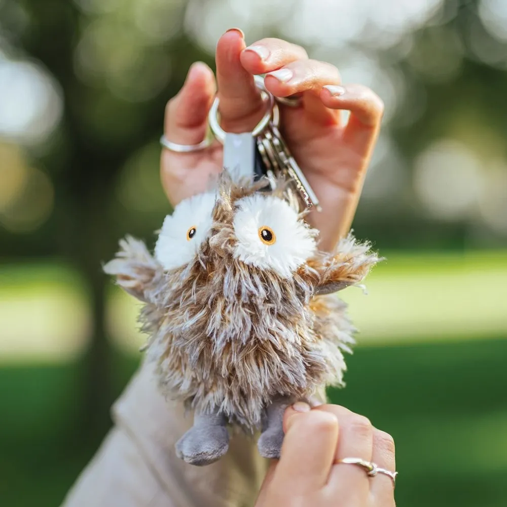 Wrendale Elvis Owl Keyring- Soft Toys|Toys