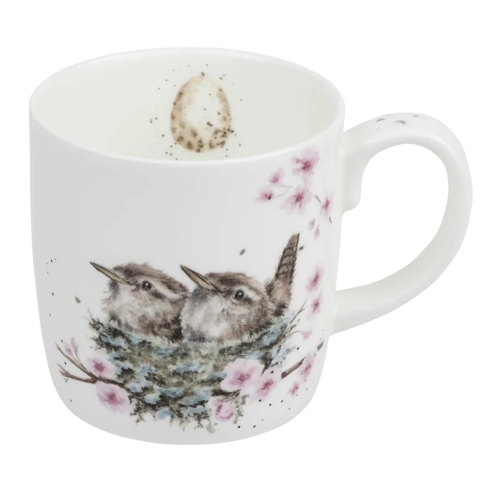 Wrendale Feather Your Nest Wren Large Mug- Assorted Mugs