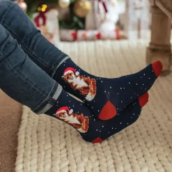 Wrendale 'Festive Fox' Fox Men's Socks- Socks