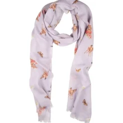 Wrendale 'Flutterly Fabulous' Cow Scarf- Scarves & Wraps