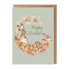 Wrendale 'Fungi Foray' Woodland Animal Birthday Card- Greeting Cards