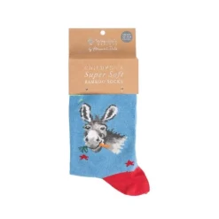 Wrendale 'Gentle Jack' Donkey Children's Socks- Childrenswear
