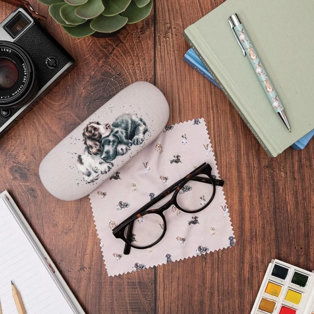 Wrendale Growing Old Together Dog Glasses Case- Sunglasses & Cases