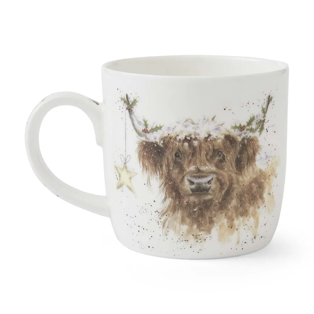 Wrendale Highland Star Cow Small Mug- Assorted Mugs