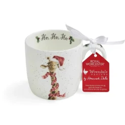Wrendale 'Ho Ho Ho' Giraffe Small Mug- Assorted Mugs