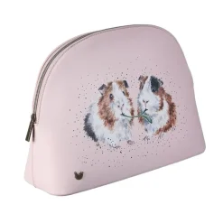 Wrendale Lettuce be Friends Large Guinea Pig Cosmetic Bag- Bath Accessories