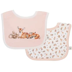 Wrendale 'Little Forest' Woodland Animal Little Wren Bib Gift Set- Childrenswear|Toys