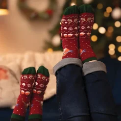 Wrendale 'Season Tweetings' Robin Children's Small Sock- Socks|Childrenswear