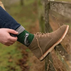 Wrendale 'The Country Gent' Badger Men's Socks- Socks
