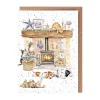 Wrendale 'There's No Place Like Home' Cat & Dog Greeting Card- Greeting Cards