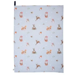 Wrendale 'Winter Woodland' Woodland Animal Dish Towel- Tea Towels