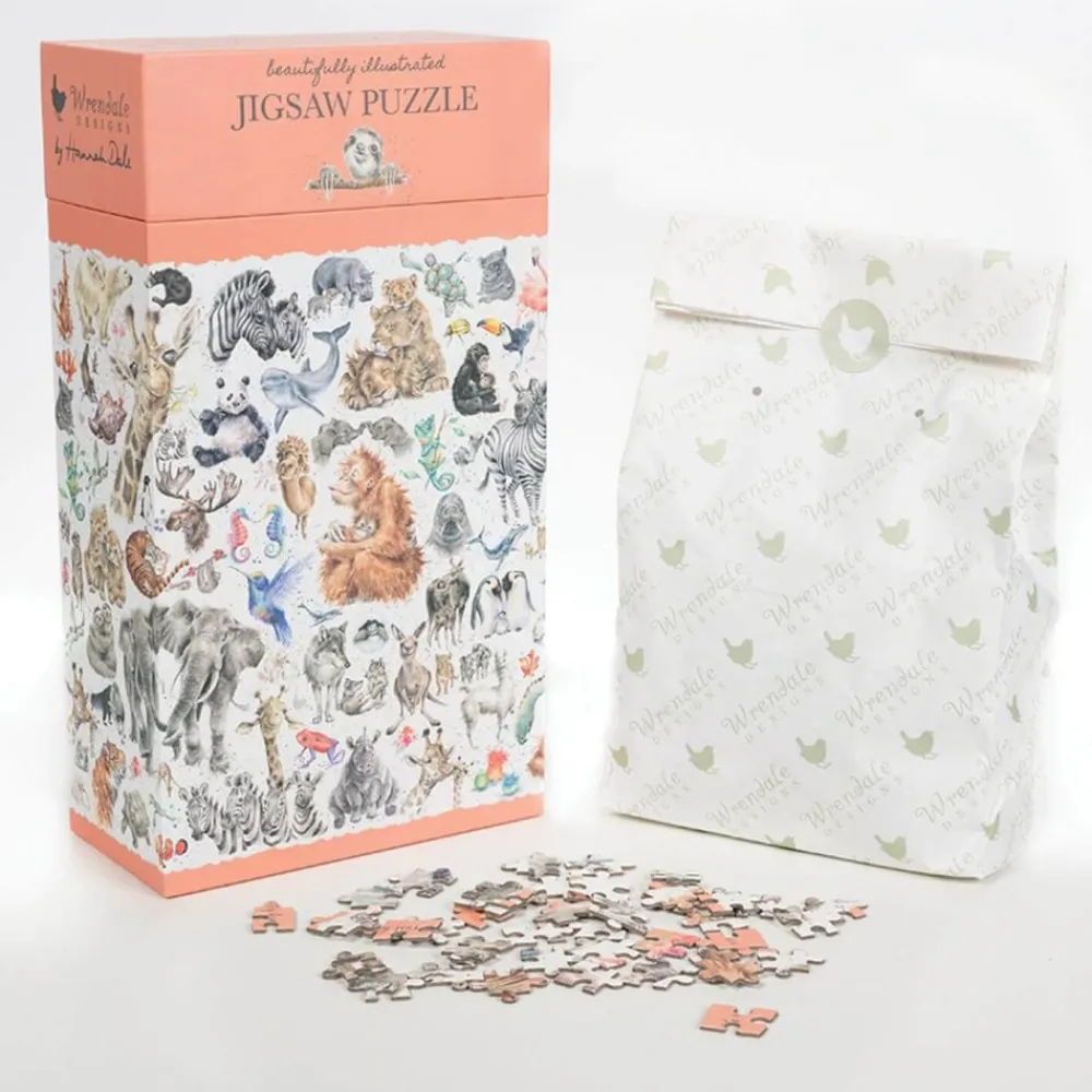 Wrendale Zoology Wild Animal 1000 Piece Puzzle- Games & Puzzles