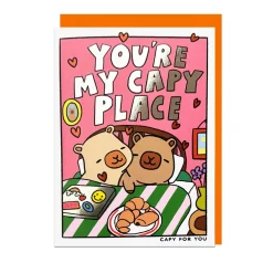 You're my Capy Place Greeting Card- Greeting Cards